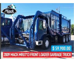 2009 MACK MRU713 FRONT LOADER GARBAGE TRUCK - VENTA DE CAMIONES USADOS EN MIAMI